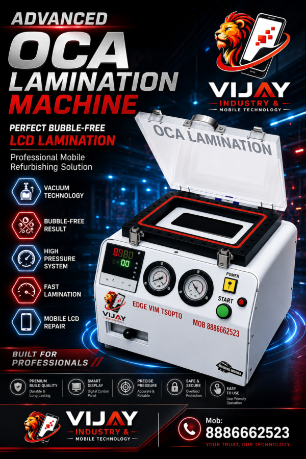 vim t50pro mini oca lamination machine